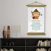 Scroll with Be Like Naarad Printed